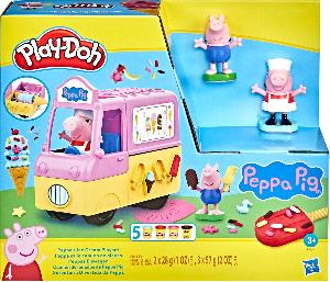 Bekijk leuke cadeautip : Play-Doh Peppas IJsjes - Klei Speelset